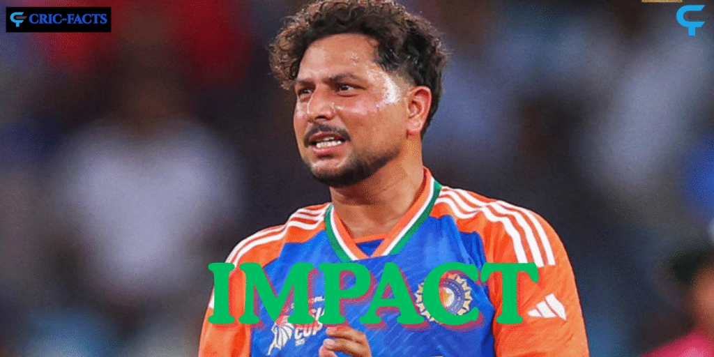 Current image: Kuldeep Yadav को मिला 'Impact Player Of The Match'